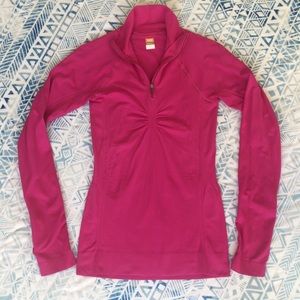Lucy Pink 1/4 Zip Pullover